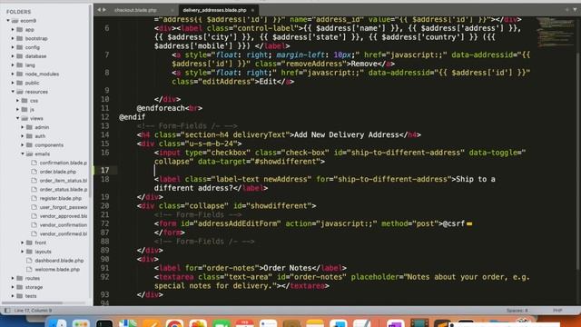 Laravel 9 Tutorial #156 | Resolve Checkout Page Issue | Fix Add/Edit Delivery Address Issue смотреть онлайн