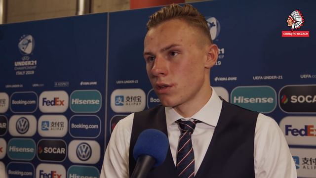 Bohaterem jest cała drużyna I Szymon Żurkowski po meczu z Belgią смотреть онлайн