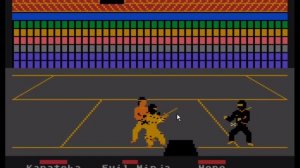 ❤Крутая мордобойка "Ninja"❤ Atari 8-bit 400/800/XL/XE. 50fps! Sculptured Software, Mastertronic,198