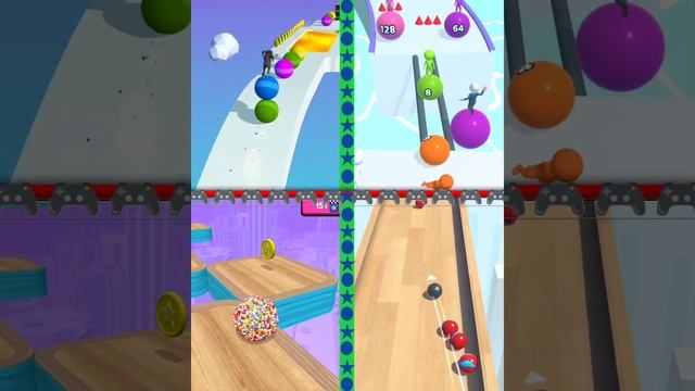 Best Mobile game android iOS ??? Stack Rider / Ball Runner 2048 / Going Balls / Marble Run GAME смотреть онлайн