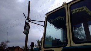 обзор как сделаны рычаги управления навески в кабине трактора  юмз 6 ( 8 мая 2021)