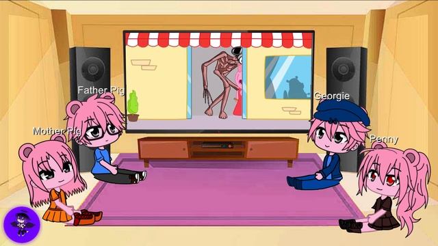 |Gacha Club| ? Roblox Peppa Pig Family Reacts to Funny Piggy Memes Part 5 смотреть онлайн