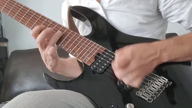 Ibanez RGMS7, just another lick. смотреть онлайн