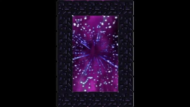 Футаж ПОРТАЛ В МАЙНКРАФТ minecraft смотреть онлайн