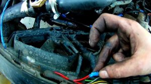 VW Golf III не работает вентилятор охлаждения двигателя, сгорел блок управления