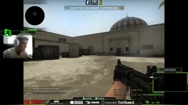 CS:GO s1mple vs apEX [AIM] смотреть онлайн