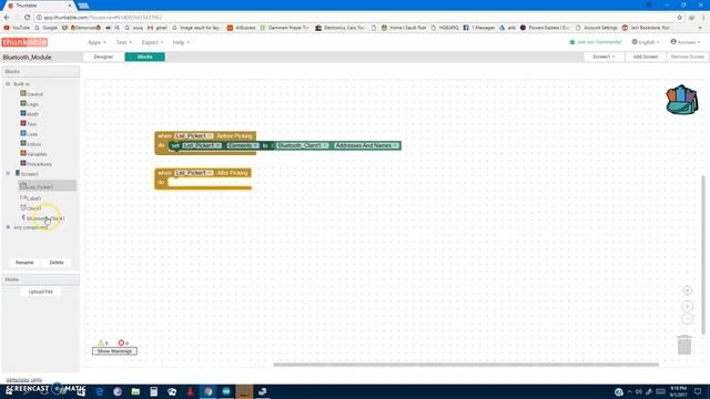 Creating Bluetooth App with Thunkable смотреть онлайн