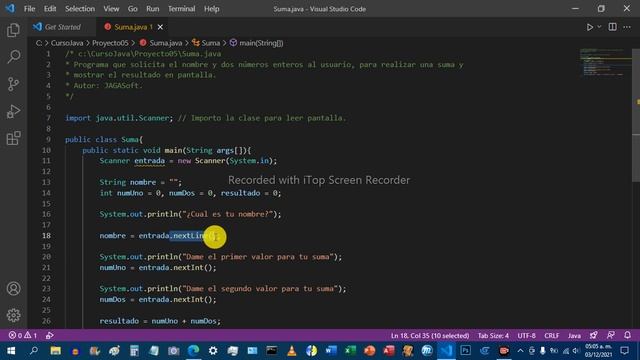 JAVA - Clase Scanner смотреть онлайн