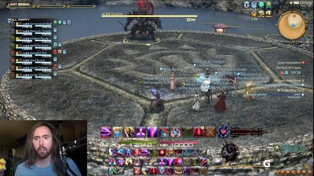 Asmongold Is AMAZED By The First Stomblood Boss Trial | Asmongold Plays FFXIV Stormblood MSQ Day 4