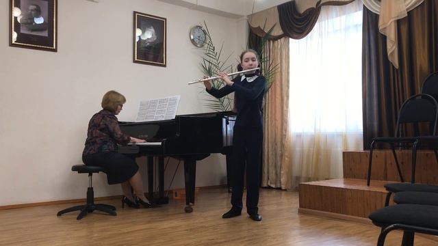 Матвеева Софья, 12 лет, флейта. Сентиментальная смотреть онлайн