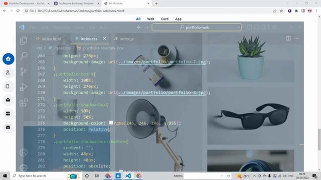 Part - 11 Portfolio Development In Hindi HTML | CSS Bootstrap | @Justforcode смотреть онлайн