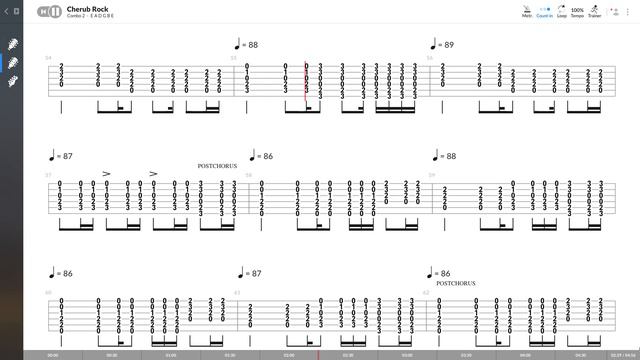 The Smashing Pumpkins - Cherub Rock (RYTHM GUITAR TAB PLAY ALONG) смотреть онлайн