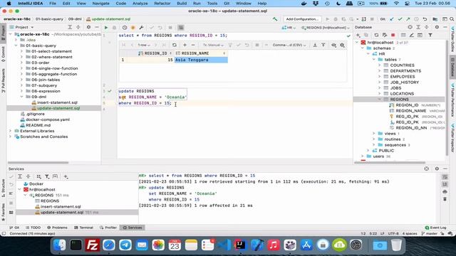 #11.b - Update Statement (DML) | BELAJAR RDBMS ORACLE 18C смотреть онлайн