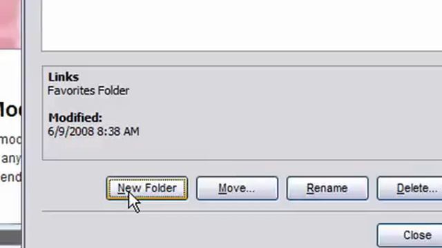 Create a New Folder for Favorites in Internet Explorer 7 смотреть онлайн