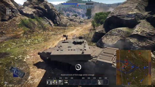 【War Thunder】第八戦「FV4034 Challenger 2」イギリス主力戦車 смотреть онлайн