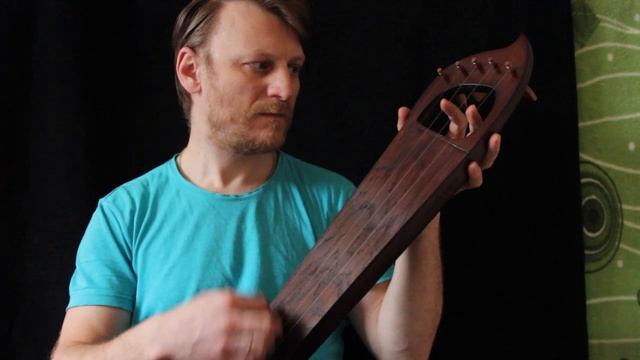 Лировидные гусли "Аделион", реконструкция 11 века. Gusli. Lyre. Psaltery. смотреть онлайн