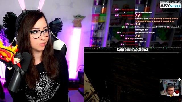 "RUN LITTLE BOY!" - Gamers React to Horror Games | Bunnymon REACTS смотреть онлайн