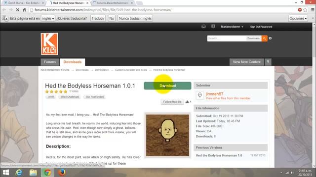 Solucion Don't Starve Cartel "STEAM WORKSHOP": Entrar a opcion de Mods desde el Menu del juego смотреть онлайн