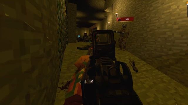 Выживание в квадратном мире - Minecraft Zombies Oasis #1 смотреть онлайн