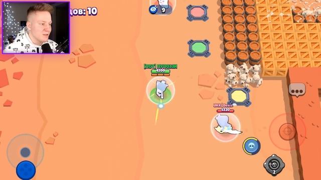 КАРТА ГОЛОВА САНТЫ В BRAWL STARS смотреть онлайн