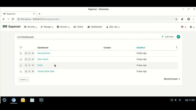 Apache Superset-Running in Zorin OS with Custom Docker Image (Demo) смотреть онлайн