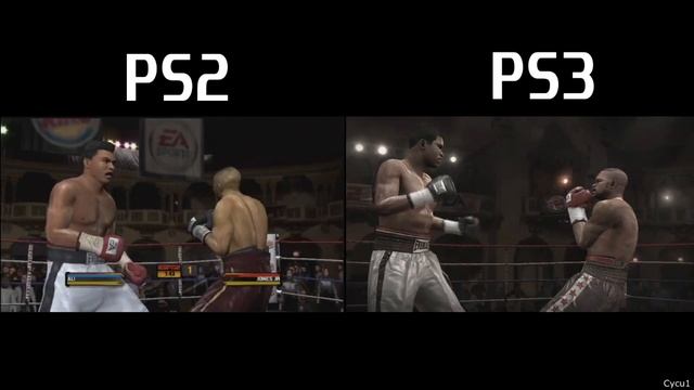 Fight Night Round 3 PS2 Vs PS3 Graphics Comparison