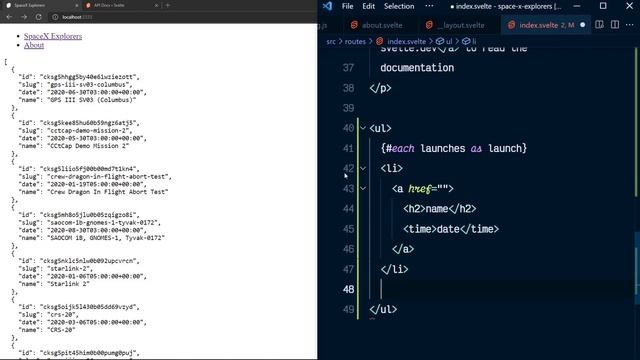 Building with SvelteKit and GraphCMS: Svelte each directive смотреть онлайн