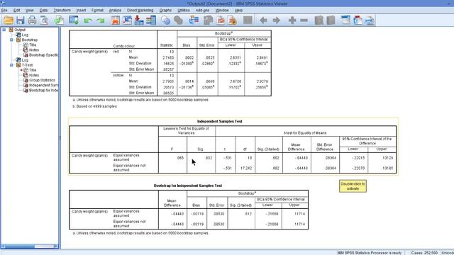 Interpreting bootstrap results in SPSS (V24 and earlier) смотреть онлайн