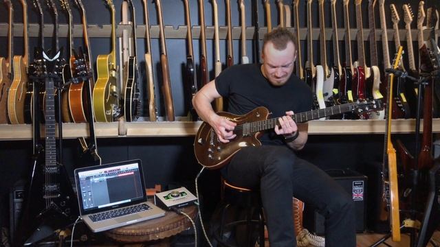 Some groovy chords with Framus Panthera Supreme. UAD Marshall Plexi test. смотреть онлайн