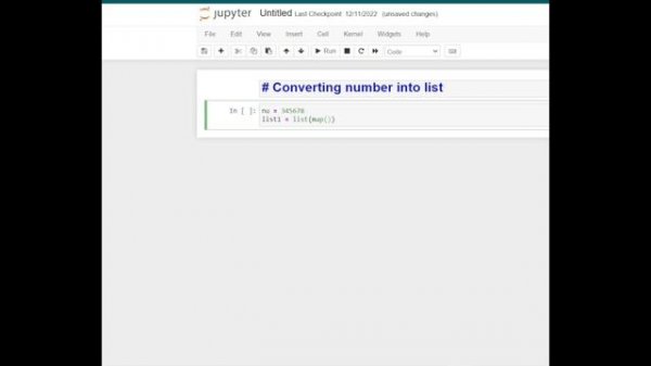 || Convert Number  In List ||  Python Tips and Tricks  ||
