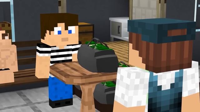 KURABİYE ADAM VE ÇOCUKLAR ÇETE OLDU! ? - Minecraft смотреть онлайн