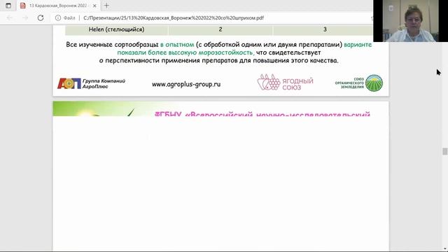 13 Выращивание экологически безопасной продукции в открытом и защищенном грунте Валентина Кардовс смотреть онлайн