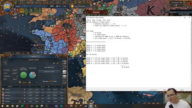EU4 Guia Rápido (2020): Comércio - Gameplay Tutorial PT BR смотреть онлайн