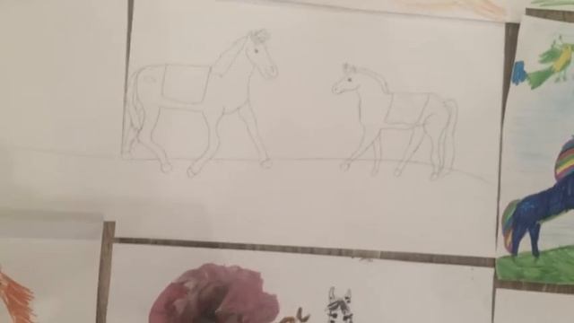 "Мои рисунки лошадей" смотреть онлайн