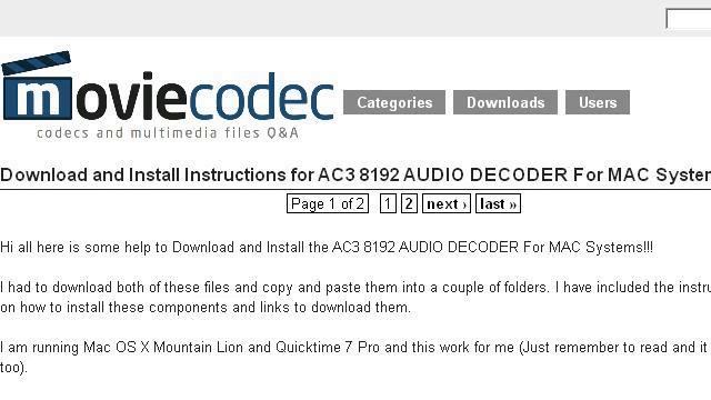How-To Install AC3 Codec смотреть онлайн