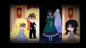 Гача реакция персонажей "На самом деле я была настоящей" из прошлой жизни на Тик Ток 1/1 часть