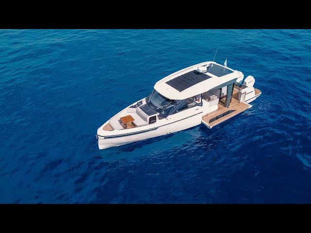 Saxdor 400  GTO полный  обзор катера |  Yachts Expert 13