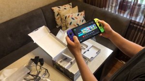 Мини распаковка Nintendo Switch OLED - Splatoon 3 Edition