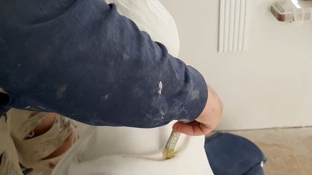 Покрываем воском бюст