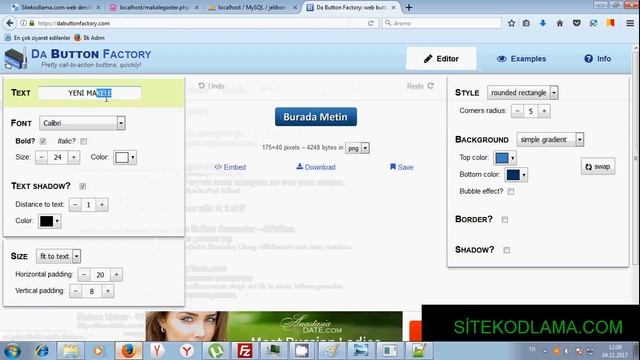 PHP PORTAL KODLAMA DERSLERİ 19 MAKALE YENİ KONU LİNKİ смотреть онлайн