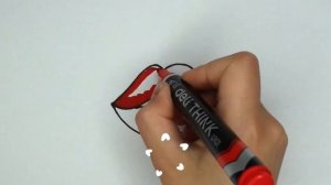 Coloring book for children LIPS. Раскраска для детей ГУБЫ. Как Нарисовать Губы