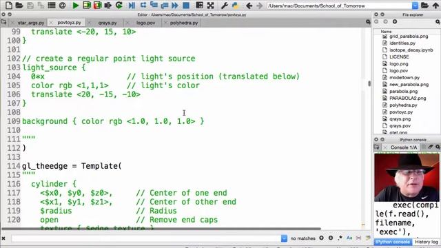 Python and POV-Ray смотреть онлайн