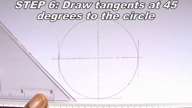 HOW TO DRAW A REGULAR OCTAGON GIVING THE DISTANCE ACROSS FLATS ||GEOMETRICAL CONSTRUCTION смотреть онлайн