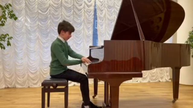 Етюд ор. 29 номер 18 А.Бертини , Токката Ю. Щуровский смотреть онлайн