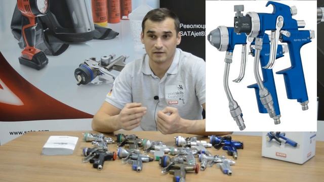 Как выбрать краскопульт Sata смотреть онлайн
