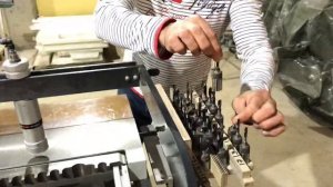 Обзор Сверлильно-присадочного станка Maggi Boring System 23