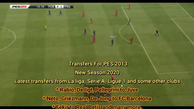 Latest Transfers For PES 2013 New Season 2020 смотреть онлайн