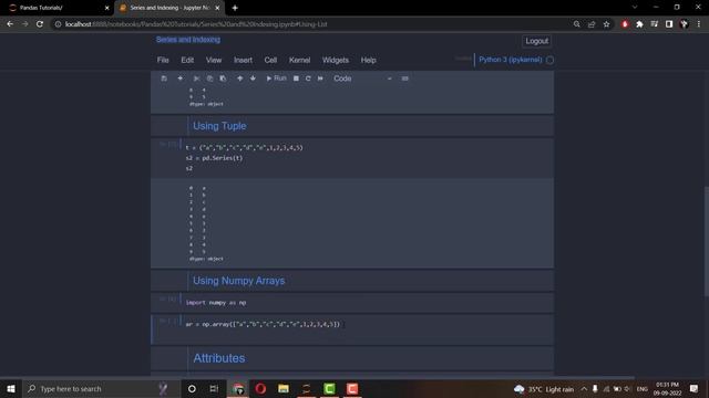 Series and There Attributes | Data Cleaning and Preprocessing in Pandas | Saransh Saini смотреть онлайн