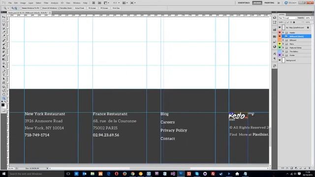 PSD to WordPress Tutorial 2 Slicing Images in Photoshop смотреть онлайн