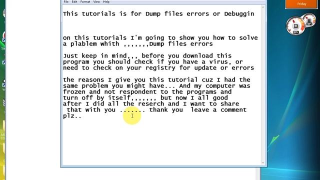 How to fix dump files смотреть онлайн